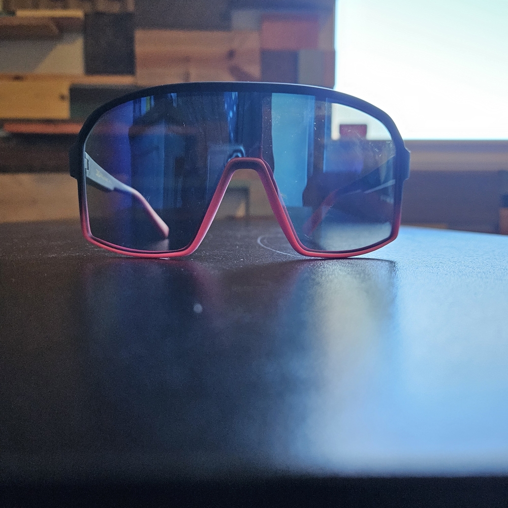 Modern Black and Pink Sunglasses